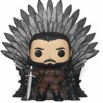 Funko Pop! Deluxe: Game of Thrones - Jon Snow Sitting On Iron Throne