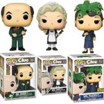 Rope Pipe Wrench Clue Character Retro Figures Bundled with Mr. Green + Mrs. White + Mrs. Peacock Exclusive Board Game Retro Toys Mystery 3 Items