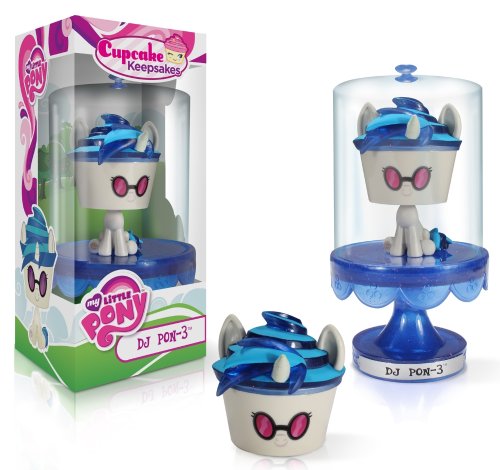 Funko My Little Pony Cupcake Keepsakes Dj Pon 3 Figure