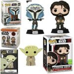 Rogue Rebel Pop! Figure Star Wars Bundled with Exclusive Cassian Andor One + Bo-Katan Death Watch + Use The Force Mini Mandalorian Blind Box Collectable + Yoda Jedi Display icon 4 Items Rogue Rebel Pop! Figure Star Wars Bundled with Exclusive Cassian Andor One + Bo-Katan Death Watch + Use The Force Mini Mandalorian Blind Box Collectable + Yoda Jedi Display icon 4 Items