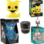 Zero Fright Jack Nightmare Before Christmas Black Light Figure Bundled with Scary King Skellington Mini Backpack Hanger Pop! + Character Undead Collectible Pint & Halloweentown Blind Capsule 4 Items Zero Fright Jack Nightmare Before Christmas Black Light Figure Bundled with Scary King Skellington Mini Backpack Hanger Pop! + Character Undead Collectible Pint & Halloweentown Blind Capsule 4 Items