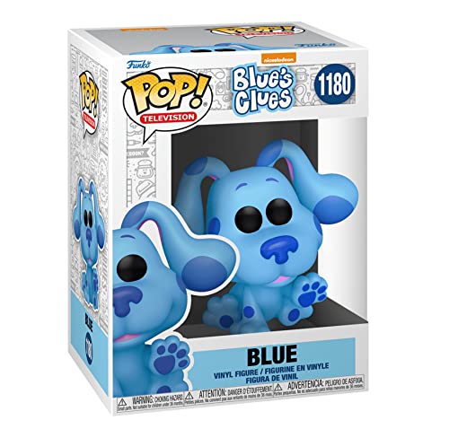 Funko Nickelodeon Blue's Clues Pop! Television Blue (Flocked) Vinyl Figure