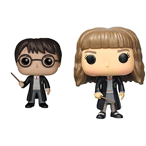 Funko POP Movies: Harry Potter Action Figure, Standard & POP Movies: Harry Potter Hermione Granger Action Figure, Standard