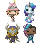 Funko Pop! Games: Tiny Tina's Wonderlands - Borderlands Collectors Set - Includes: Tiny Tina, Butt Stallion, Dragon Lord, and Paladin Mike