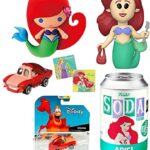 Atlantican Little Mermaid Figure Exclusive Soda Disney Ariel Can Bundled with 3D Foam Character Magnet + Princess Sticker + Sebastian Character Car 3 Items Atlantican Little Mermaid Figure Exclusive Soda Disney Ariel Can Bundled with 3D Foam Character Magnet + Princess Sticker + Sebastian Character Car 3 Items