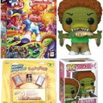 Garbage Alligator GPK Pop! Figure Ali Gator Pail Kids Bundled with Yucky Puzzle Gross Atom Bomb Image Challenge + Wacky Packs Mini 3 Items Garbage Alligator GPK Pop! Figure Ali Gator Pail Kids Bundled with Yucky Puzzle Gross Atom Bomb Image Challenge + Wacky Packs Mini 3 Items