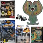 Hunt Jurassic World Dinosaur Figure Dominion Pop! Jungle Pin Creature Dilophosaurus Display Big Bundled with Adventure Stickers + Dino Car + Blind Bag Park Hanger 4 Items Hunt Jurassic World Dinosaur Figure Dominion Pop! Jungle Pin Creature Dilophosaurus Display Big Bundled with Adventure Stickers + Dino Car + Blind Bag Park Hanger 4 Items