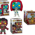 Disneys Marvel's Favorite Zombies Funko Pop! Bundle: Zombie Red Hulk 790/ Zombie Mystique Exclusive 795 + Bonus Marvel Zombies Mini Box 3pcs Disneys Marvel's Favorite Zombies Funko Pop! Bundle: Zombie Red Hulk 790/ Zombie Mystique Exclusive 795 + Bonus Marvel Zombies Mini Box 3pcs