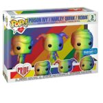 Funko DC Heroes Poison Ivy, Harley Quinn and Robin Rainbow 3-Pack Pride Pop! Vinyl Collectible Toy Figure Set - Limited Edition Exclusive Funko DC Heroes Poison Ivy, Harley Quinn and Robin Rainbow 3-Pack Pride Pop! Vinyl Collectible Toy Figure Set - Limited Edition Exclusive