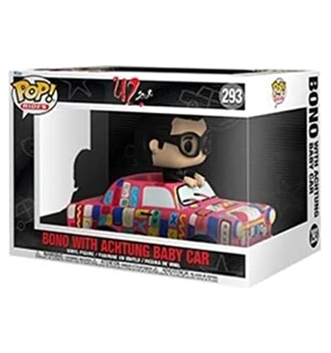 Funko Pop! Rides: U2, Achtung Baby Car with Bono