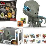 The World of The Jurassic's: Funko Pop! Jurassic Park Movies: World: Dominion Figure Dinosaurs Blue and Beta + 3D Blind Bag Character Hanger + Dino Escape Mini Stickers & Tatts (3 Items) The World of The Jurassic's: Funko Pop! Jurassic Park Movies: World: Dominion Figure Dinosaurs Blue and Beta + 3D Blind Bag Character Hanger + Dino Escape Mini Stickers & Tatts (3 Items)