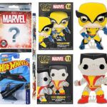 X-Team Marvel Pop! Display Figure X-Men Series Bundled with Mini Nano Fig Blind Bag + Wolverine Character Big + Colossus Pin + X-Jet Die-Cast + Avengers Pencil 5 Items X-Team Marvel Pop! Display Figure X-Men Series Bundled with Mini Nano Fig Blind Bag + Wolverine Character Big + Colossus Pin + X-Jet Die-Cast + Avengers Pencil 5 Items