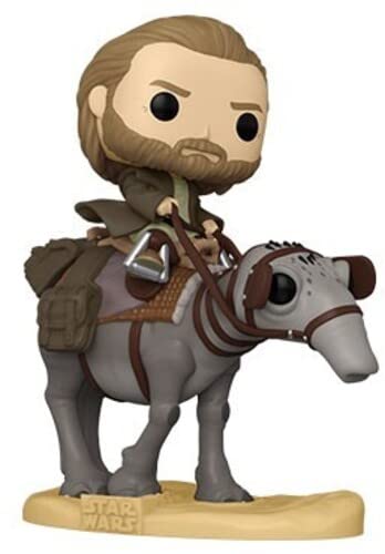 Funko Pop! Deluxe: Star Wars - Ben Kenobi on Eopie, Multicolor, 64554