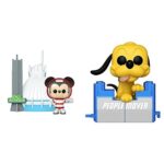 Funko Pop! Town: Walt Disney World 50th - Space Mountain and Mickey Mouse, Amazon Exclusive & Pop! Disney: Walt Disney World 50th - Pluto on The People Mover, Multicolor Funko Pop! Town: Walt Disney World 50th - Space Mountain and Mickey Mouse, Amazon Exclusive & Pop! Disney: Walt Disney World 50th - Pluto on The People Mover, Multicolor