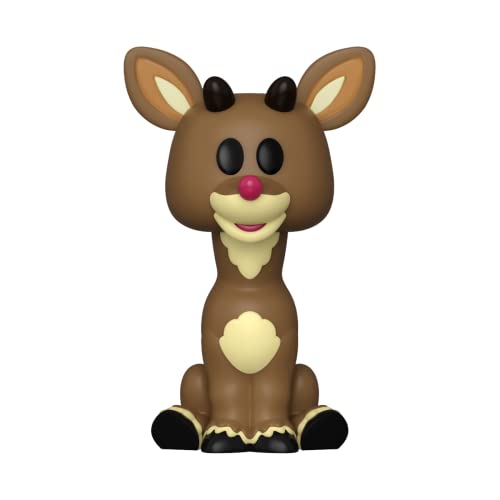 Funko Vinyl SODA: Rudolph- Rudolph W/(FL) Chase(IE) 1 in 6 Chance of Receiving A Chase Variant (Styles May Vary)