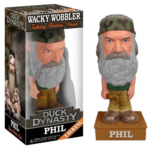 Funko Duck Dynasty Phil Robertson Talking Wacky Wobbler