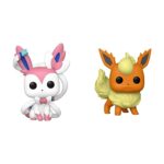 Funko Pop! Games: Pokemon - Sylveon & Pop! Games: Pokemon - Flareon Vinyl Figure Funko Pop! Games: Pokemon - Sylveon & Pop! Games: Pokemon - Flareon Vinyl Figure