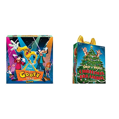 Funko Disney A Goofy Movie Game & Pop! Signature Games: Disney - Chip 'n' Dale Christmas Treasures Game