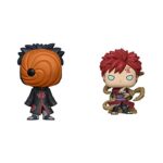Funko POP Anime: Naruto Shippuden Tobi Toy Figure & Pop! Animation: Naruto - Gaara Funko POP Anime: Naruto Shippuden Tobi Toy Figure & Pop! Animation: Naruto - Gaara