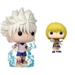 Funko Pop! Animation: Hunter x Hunter - Killua Zoldyck, Multicolor, 3.75 inches & Pop! Animation: Hunter x Hunter - Kurapika, Multicolor, 3.75 inches Funko Pop! Animation: Hunter x Hunter - Killua Zoldyck, Multicolor, 3.75 inches & Pop! Animation: Hunter x Hunter - Kurapika, Multicolor, 3.75 inches