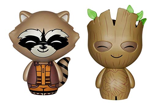 Funko Guardians of The Galaxy Dorbz Vinyl Figure Bundle: Rocket & Groot
