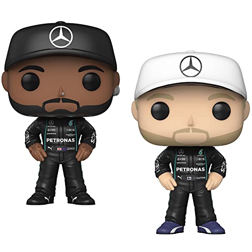 Funko Pop! Vinyl: Formula One Collectors Set - 2 Figure Set Includes: Lewis Hamilton & Valtteri Bottas