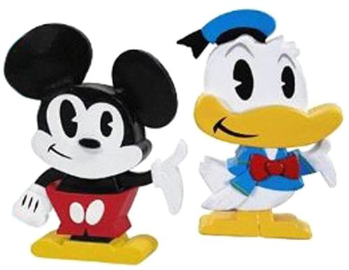 Mickey Mouse and Donald Duck Mini-blox Vinyl Figure 2-pack