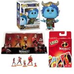 The Pixar Disney Funko Pack: PoP! Onward Warrior Barley Exclusive/ Incredible Disney Mini Figure Set Family 5 Pack/ Pixar Uno Mr. Incredible / Incredibles 2 (3 Pack) The Pixar Disney Funko Pack: PoP! Onward Warrior Barley Exclusive/ Incredible Disney Mini Figure Set Family 5 Pack/ Pixar Uno Mr. Incredible / Incredibles 2 (3 Pack)