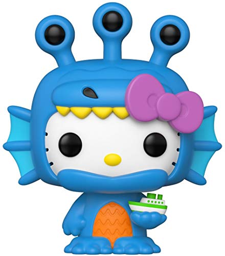 Funko POP! Sanrio: Hello Kitty Kaiju - Sea Kaiju, Multicolour, 3.75 inches