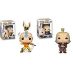 Funko POP! Animation: Avatar - Aang with Momo, Multicolor, Standard & Pop! Animation: Avatar - Iroh with Tea Toy, Multicolor Funko POP! Animation: Avatar - Aang with Momo, Multicolor, Standard & Pop! Animation: Avatar - Iroh with Tea Toy, Multicolor