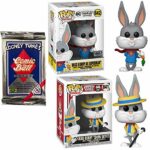 Dapper Pop! Looney Tunes Bugs Bunny Exclusive Figure Bundled with DC Superman Super Rabbit + Character in Show Hat Outfit+ Cartoon Trading Cards Pack 3 Items Dapper Pop! Looney Tunes Bugs Bunny Exclusive Figure Bundled with DC Superman Super Rabbit + Character in Show Hat Outfit+ Cartoon Trading Cards Pack 3 Items