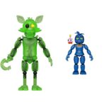 Funko Pop! Action Figure: Five Nights at Freddy's - Radioactive Foxy (Glow in The Dark) & Pop! Action Figure: Five Nights at Freddy's - High Score Chica (Glow in The Dark)