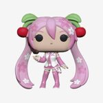 Funko Vocaloid Pop! Animation Hatsune Miku (Cherry Blossom) Vinyl Figure Hot Topic Exclusive Funko Vocaloid Pop! Animation Hatsune Miku (Cherry Blossom) Vinyl Figure Hot Topic Exclusive
