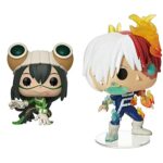 Funko POP! Animation: My Hero Academia - Tsuyu Collectible Figure, Multicolor & POP! Animation: My Hero Academia - Todoroki Collectible Figure, Multicolor Funko POP! Animation: My Hero Academia - Tsuyu Collectible Figure, Multicolor & POP! Animation: My Hero Academia - Todoroki Collectible Figure, Multicolor