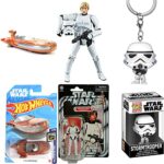 Skywalker Action Figure Star Wars Character Set Bundled with Stormtrooper Luke in Disguise Classic Retro & Storm Trooper Pocket Pop! Hanger + LandSpeeder Die-Cast 3-Items Skywalker Action Figure Star Wars Character Set Bundled with Stormtrooper Luke in Disguise Classic Retro & Storm Trooper Pocket Pop! Hanger + LandSpeeder Die-Cast 3-Items