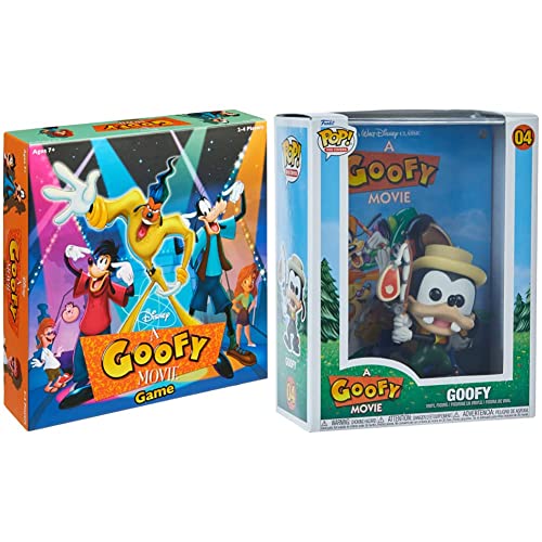 Funko Disney A Goofy Movie Game & Pop! VHS Cover: Disney - A Goofy Movie, Goofy (Amazon Exclusive)