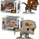They are Every Where Jurassic World Funko Pop! Movies: Atrociraptor Ghost Store Exclusive 1219 + Atrociraptor Panthera Store Exclusive 1216 (2 Pops!)
