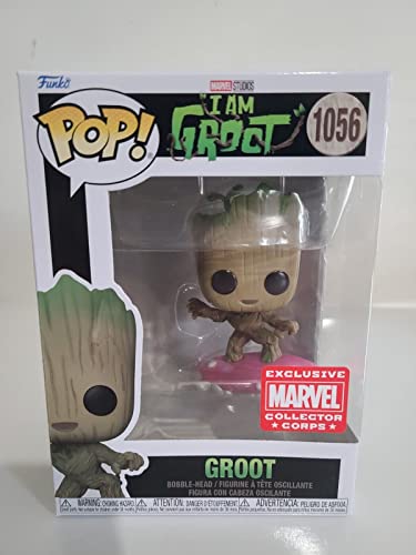 Funko Pop Groot #1056 Marvel Collector Corps Exclusive Disney+ I am Groot