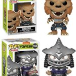 Look at These Baddies Funko Pop! Nickelodeon's Teenage Mutant Ninja Turtles Set: Pop! Movies Rahzar 1137 + Pop! Movies Super Shredder 1138 Metallic Store Exclusive (2 Figures)