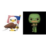 Funko Pop! TV: Peacemaker - Eagly, Amazon Exclusive (Flocked) & Pop! TV: Peacemaker - Judomaster