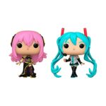 Funko Pop! Anime Vocaloid Set of 2: Mergurine Luka V4X and Hatsune Miku V4X