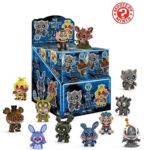 Funko Mystery Mini: Five Nights at Freddy's Twisted Ones (one Mystery Figure) Collectible Figure, Multicolor