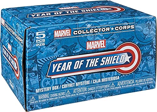 Funko Marvel Collector Corp Subscription Box, Captain America 80th- Small
