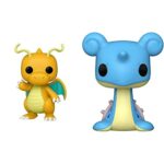 Funko Pop! Games: Pokemon S8 - Dragonite & Pop! Games: Pokemon - Lapras Funko Pop! Games: Pokemon S8 - Dragonite & Pop! Games: Pokemon - Lapras