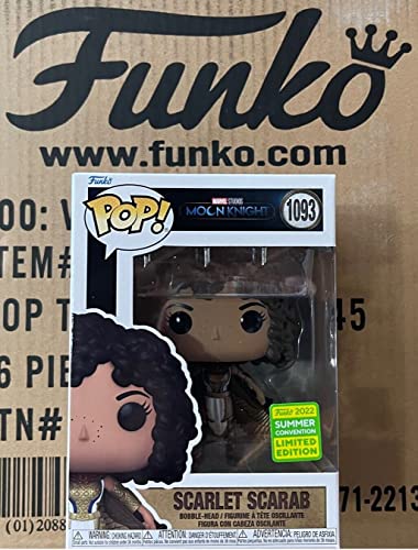 Funko POP! Moon Knight #1093 - Scarlet Scarab Vinyl Figure - 2022 Convention Exclusive
