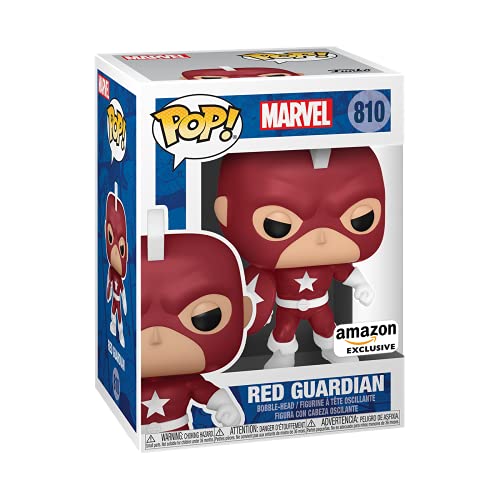 Funko Pop! Marvel: Year of The Shield - Red Guardian Vinyl Bobblehead, Amazon Exclusive