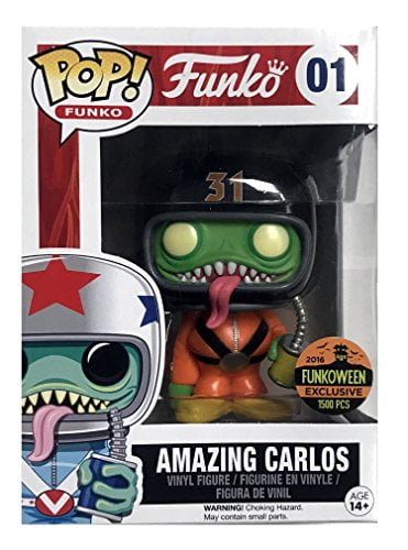 Funko 2016 Funkoween Frightnight Exclusive Pop! Spastik Plastik Amazing Carlos (1,500pc LE)