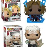 Going Full Through The Gauntlet Fullmetal Alchemist Brotherhood Funko Pop! Bundle: Scar 1179 + Edward Elric 1176 Glow in The Dark Chase Rare!!!! 2 Pops!