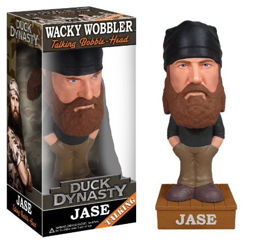 Funko Duck Dynasty Jase Robertson Talking Wacky Wobbler,Multi-colored
