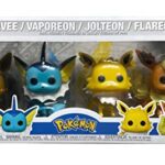 Funko Pop! Pokemon - Ultimate 4-Pack Eevee, Vaporeon, Jolteon, Flareon